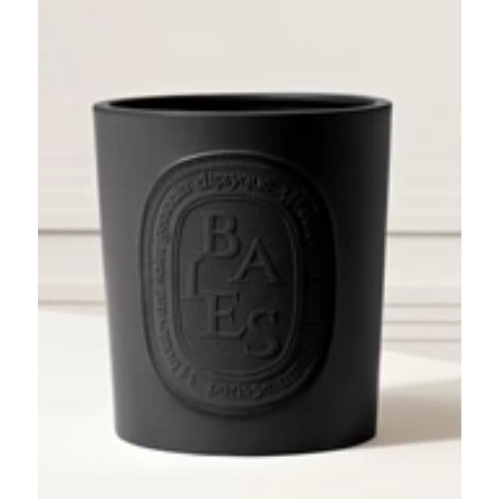 Diptyque Baies Candle Jar Pot Very Large Empty Stoneware Black 5 Wick 51 Ounces